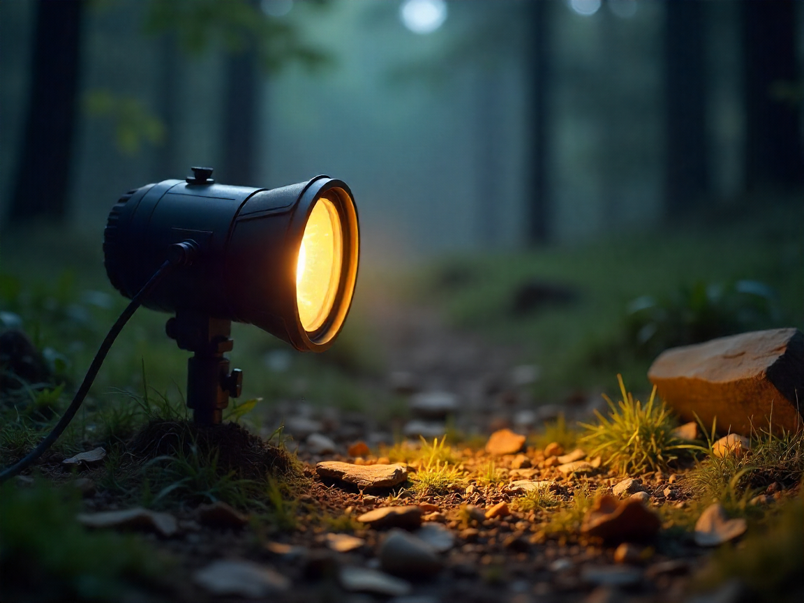 Landscape spotlight kit for accent lighting